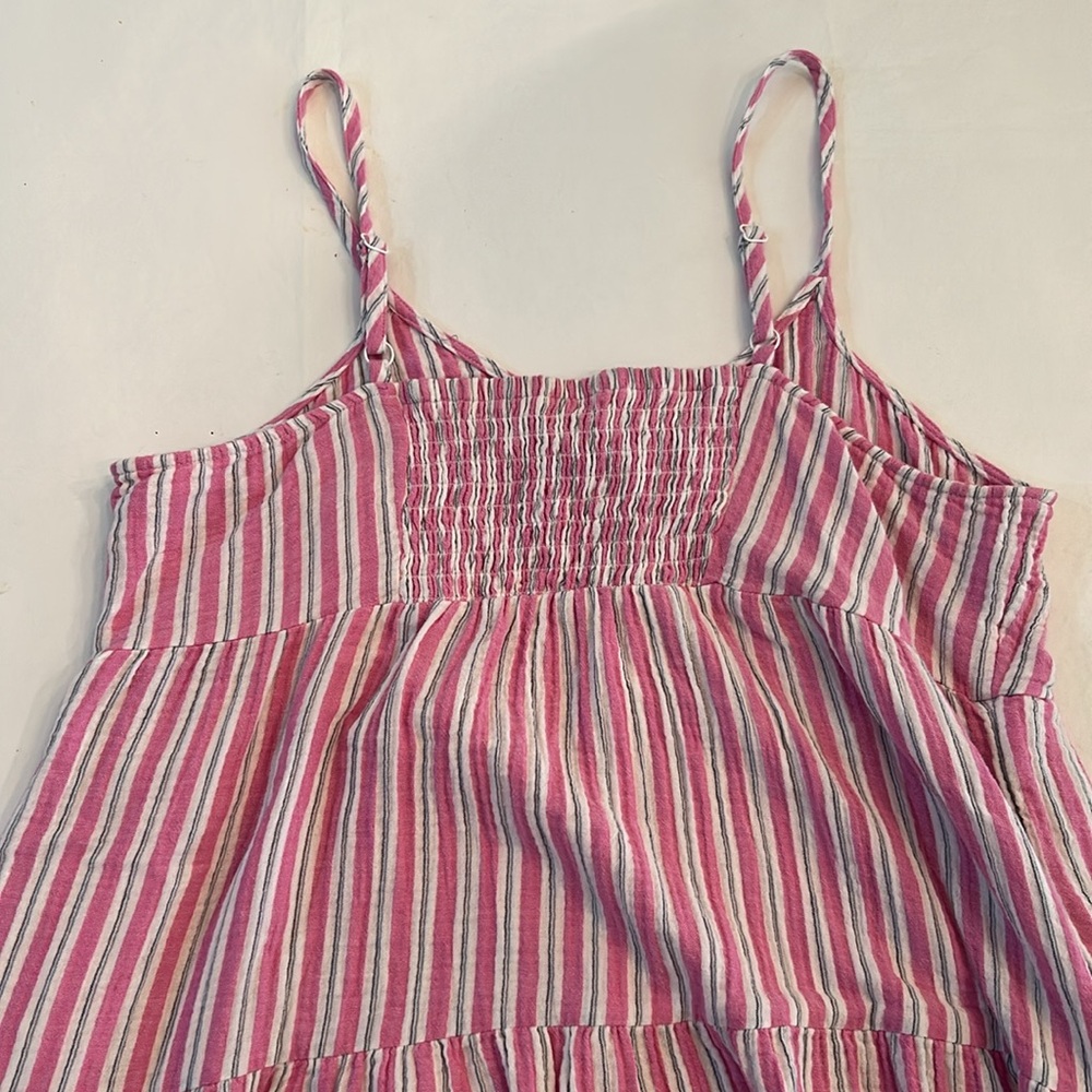 Universal Thread Pink and White Striped Maxi Dress - Picture 5 of 8